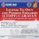 License to Own and Possess Firearms (LTOPF) Caravan