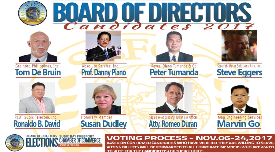 BOARD OF DIRECTOR’S CANDIDATES 2017