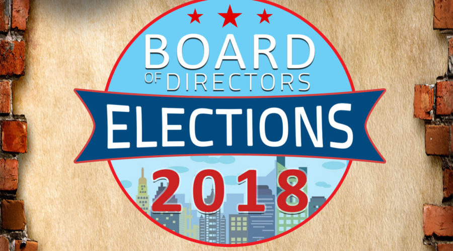 Board of Directors Election 2018 | UPDATES