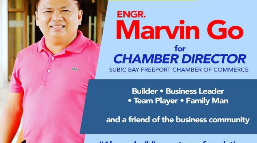 Engr. Marvin Go running for SBFCC Director position